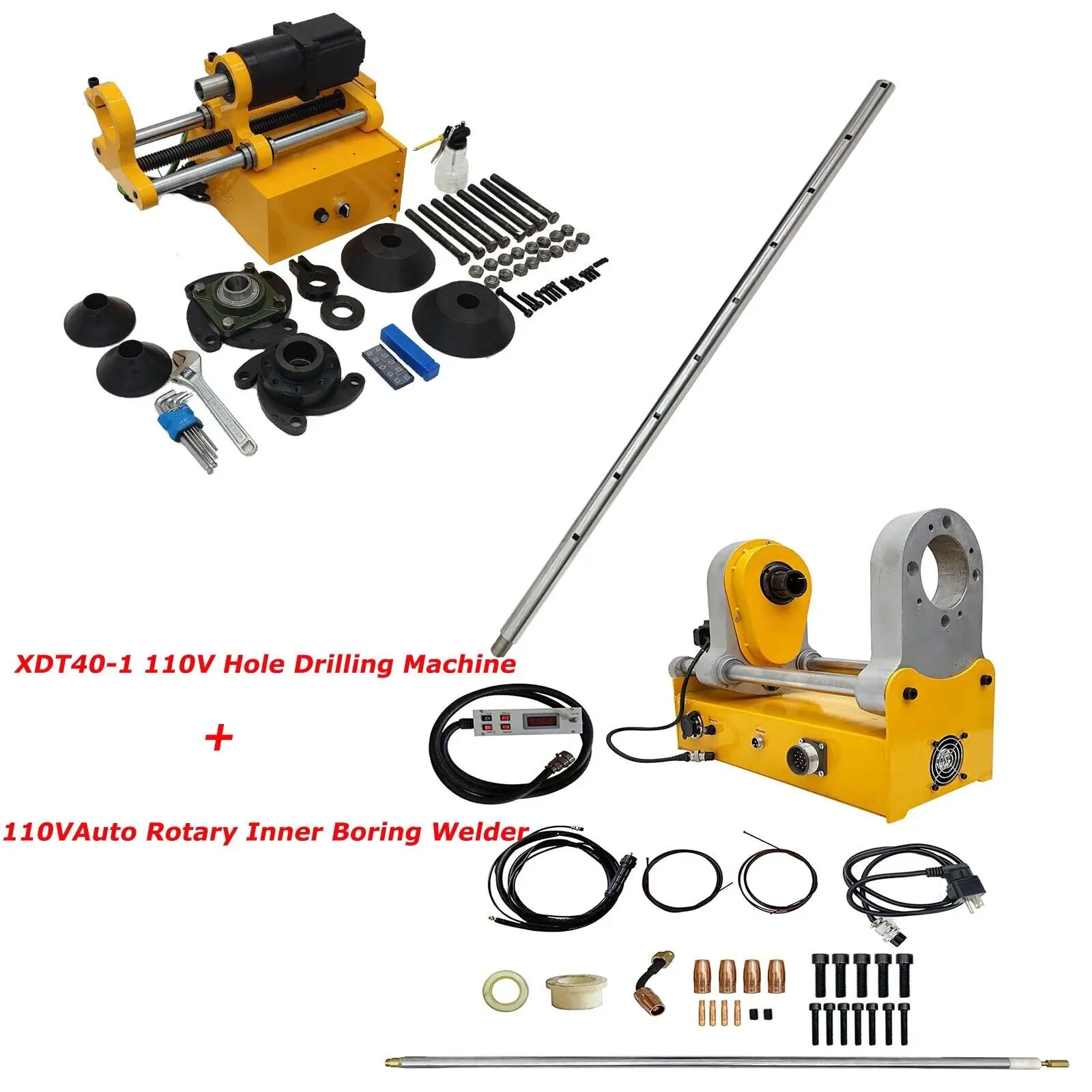 

XDT40-2 Portable Line Boring Machine & 220V Auto Rotary Inner Line Boring Welding machine