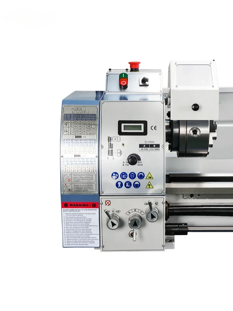 Desktop household lathe, industrial grade small lathe, metal teaching micro machine tool