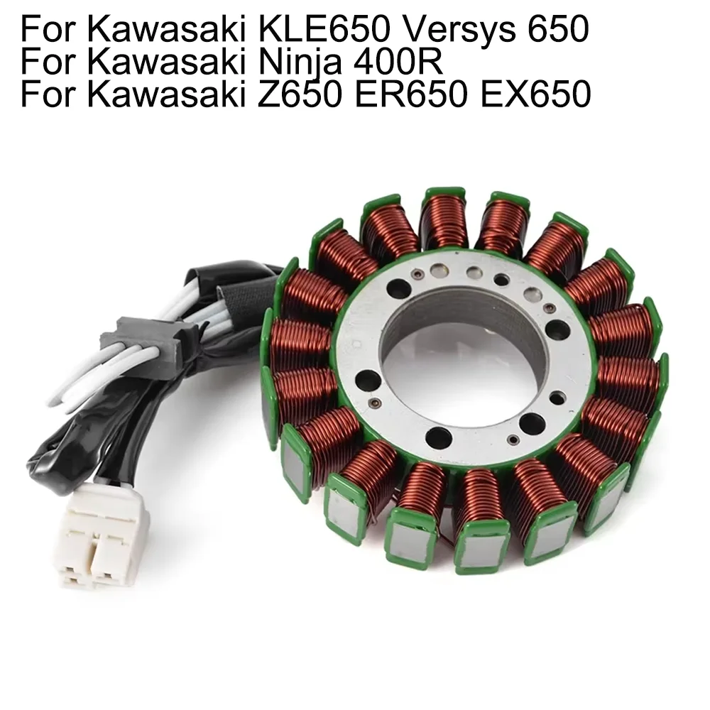 Stator Coil For Kawasaki KLE650 Versys 650 Ninja 650 400R EX400 ER650 ER-6N Z650 ER650 EN650 VULCAN 650 For Kymco CK400  K Rider