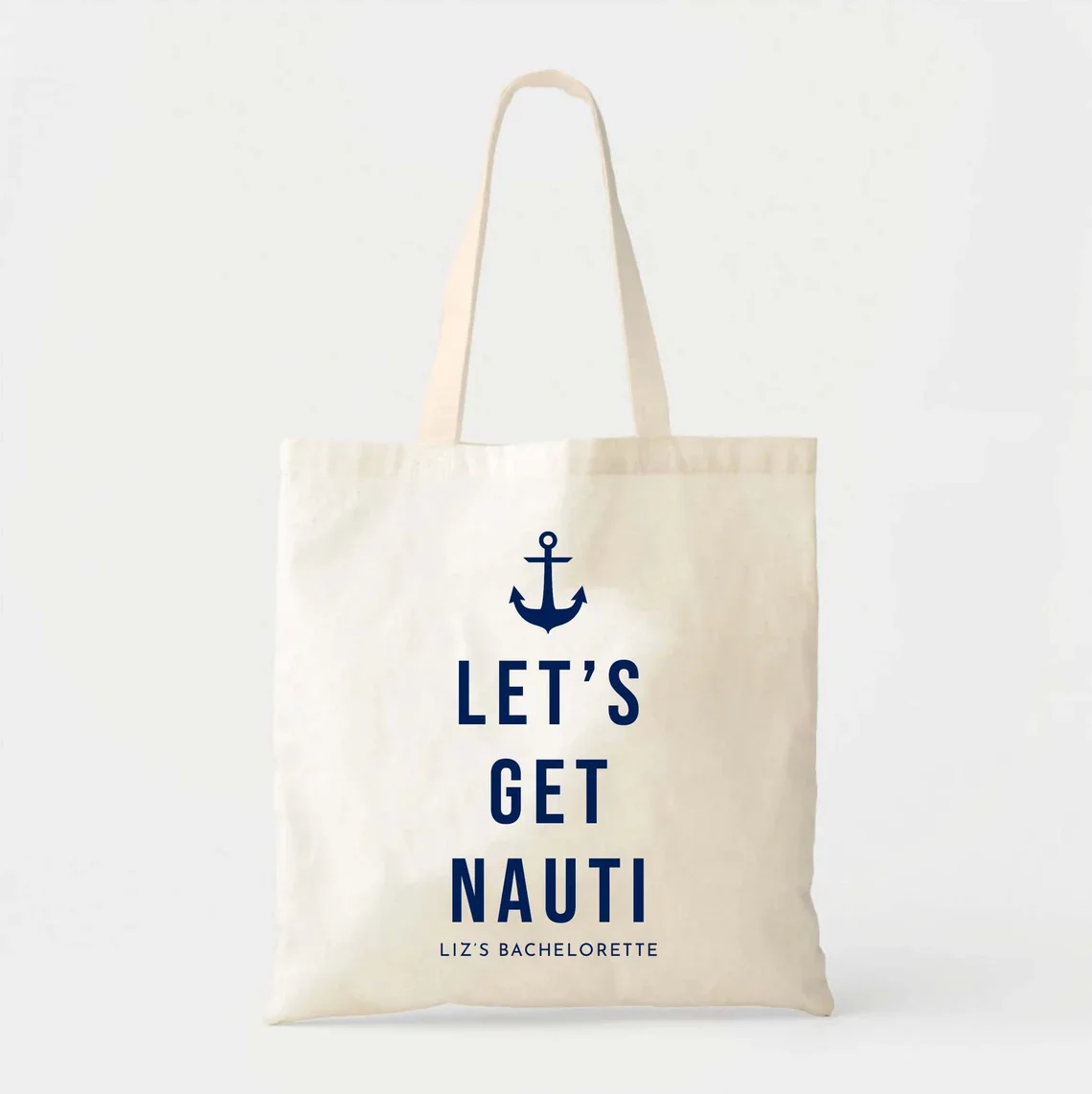 Let's Get Nauti Tote - Nautical Bachelorette - Last Splash - Bachelorette Gift - Beach Bachelorette - Bridesmaids Gifts - Hangov