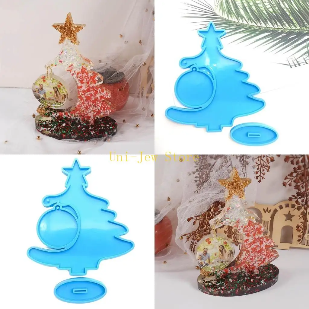 

40 ГБ рождественской елки Силиконовые плесени DIY Ремесленные пластики плесени