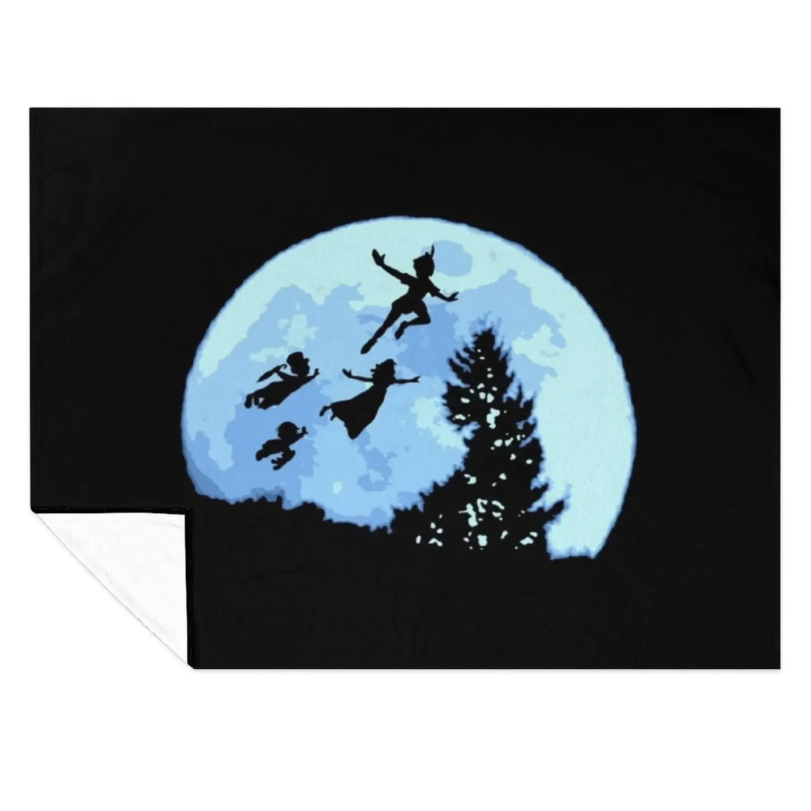 

Peter Pan T-ShirtPixie Kids Throw Blanket wednesday manga Stuffeds Heavy Blankets