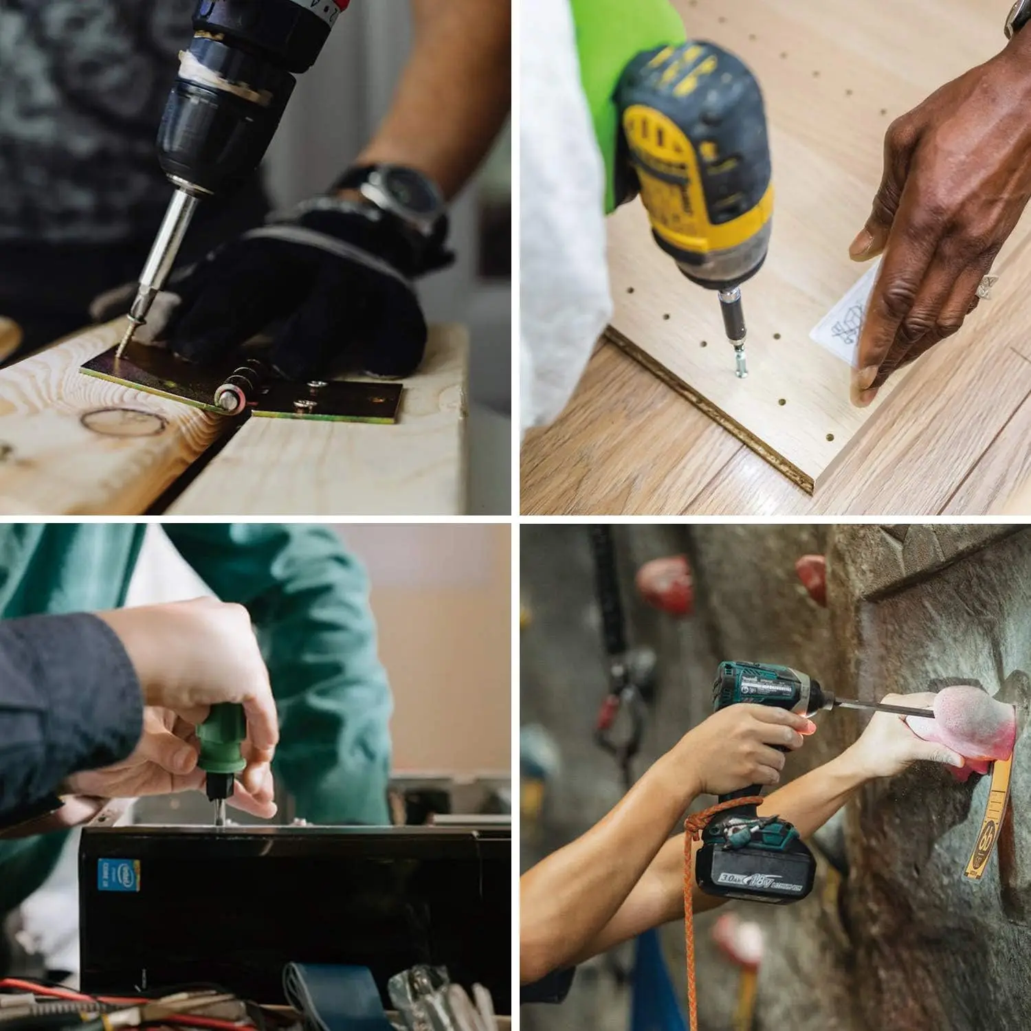 8pcs 100mm Hex Head Allen Wrench Drill Bits Set SAE Metric Allen Electric Hexagonal Bit Screwdriver Socket Bit Power Tool Parts