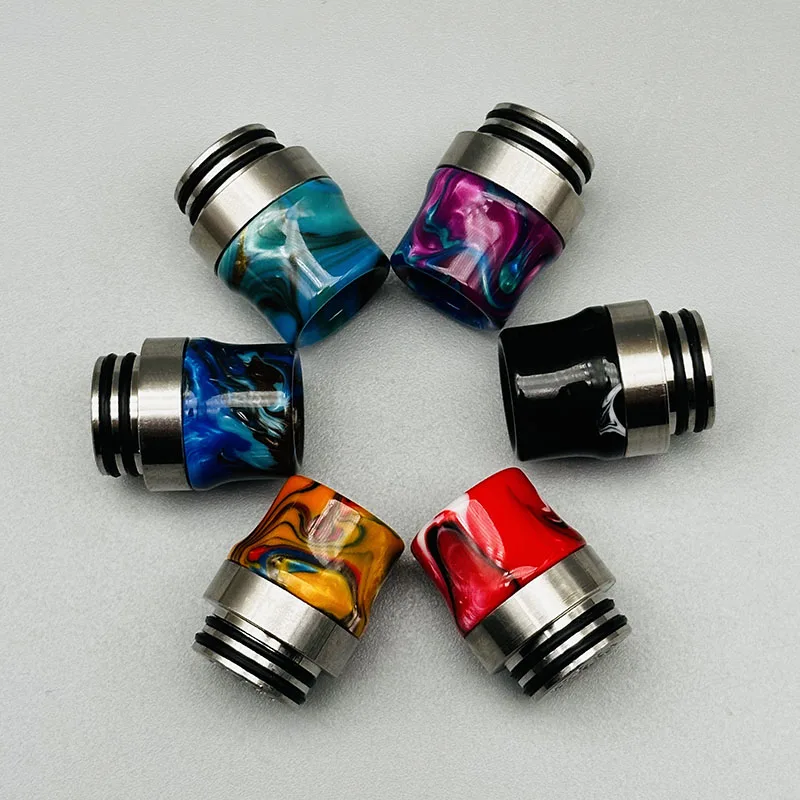 أطراف تنقيط vape 810 من راتينج الفولاذ المقاوم للصدأ مع شاشة مرشح علبة زيت مضاد للانفجار لملحقات Zeus rta Tank Atomizer E-cig #3