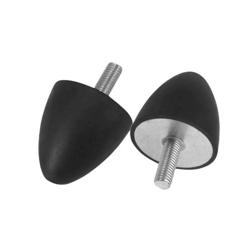 Rubber Shock Absorber Conical Rubber Cushion Outer Wire Vibration Damping Motor Screws Anti-vibration Cushion Mute M6 M8 Bolt
