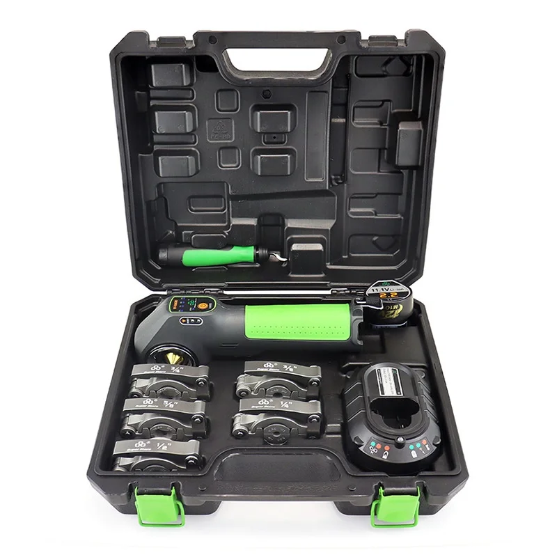 ST-E800A Lithium Battery Expander Flaring Tool Electric Copper Tube Expander Refrigeration Maintenance Tool