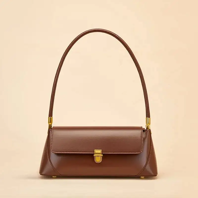 

Genuine Leather Shoulder Bags 2024 New Designer Bag For Women High Quality Cowhide Fashion Trend Female Handbags 2035