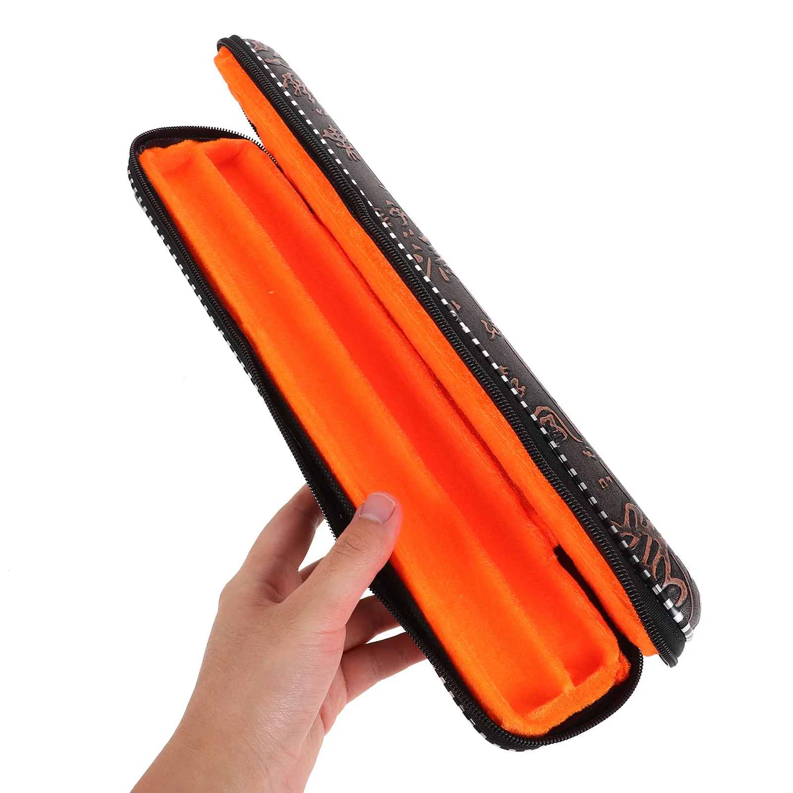 

Bamboo Flute Case F Key Waterproof Lightweight Dizi Storage Bag Protective Travel Carry Organizer Flute Case Padded Bag