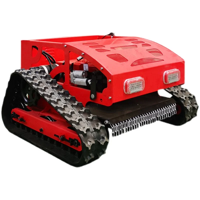 New Small Crawler Remote Control Mower Slope Shredder Multifunctional Gasoline Orchard Weeding Grass Trimmer