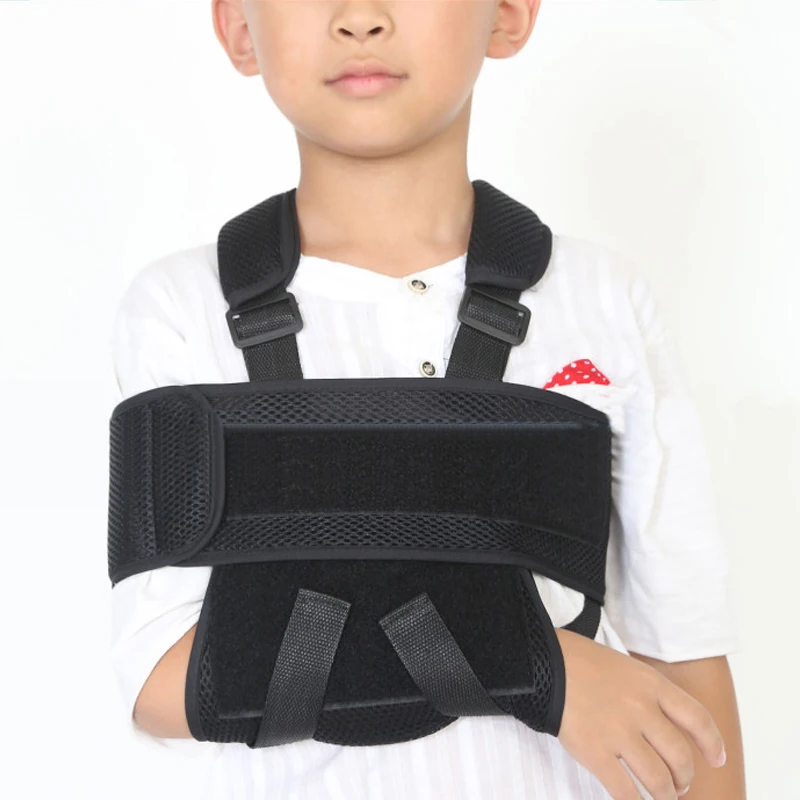 

Professional Medical Children's Forearm Sling Breathable Arm Wrist Sprained Fixed Belt Shoulder Dislocations Protectors Supports