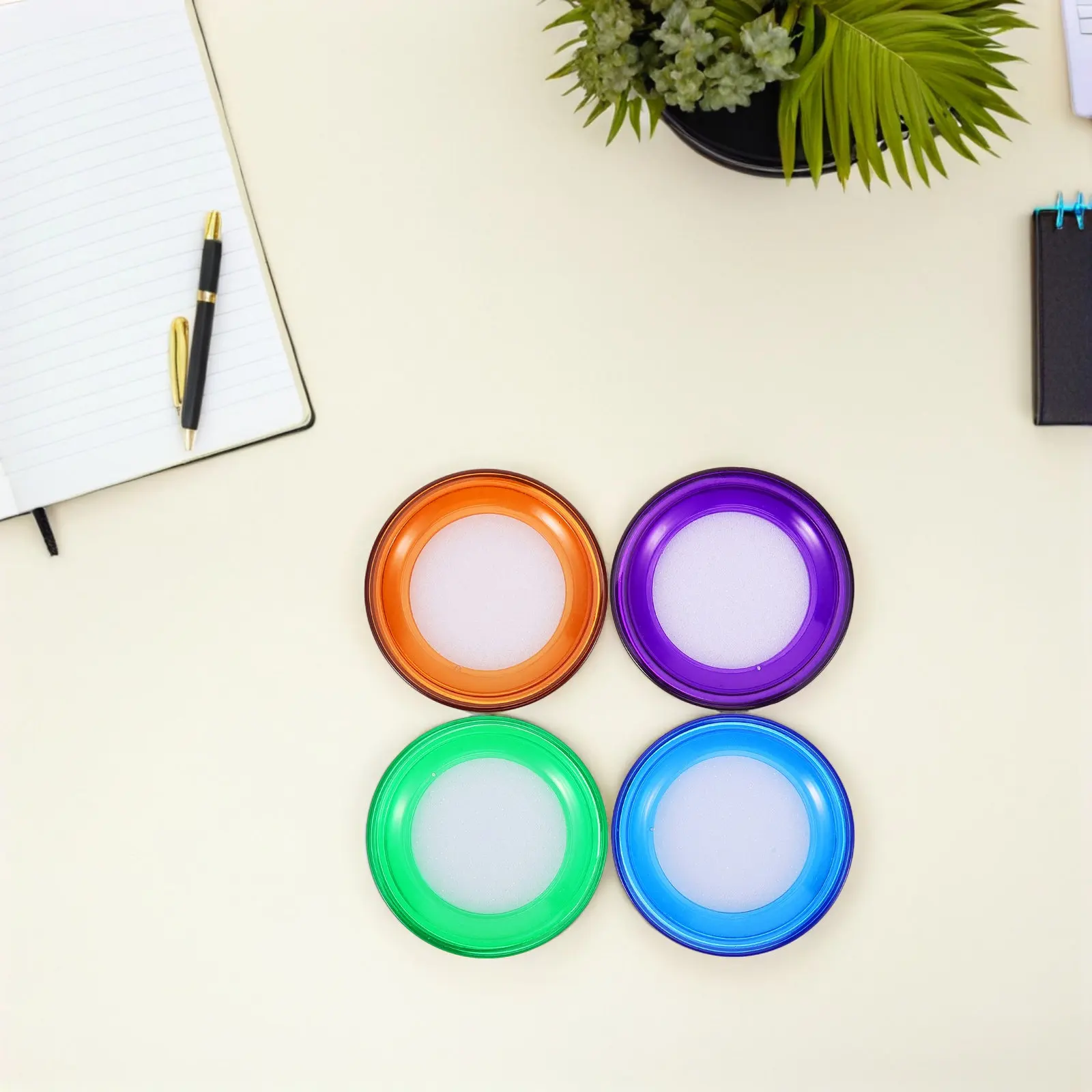 4Pcs Finger Wetting Sponge Moistener Financial Counting Tool Quick Water Soak Money Counting Sponge Finger Grip Moistener