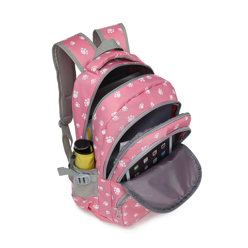 Mochilas escolares Kawaii para niños, mochilas escolares impermeables de nailon, bolsos para niños, estuche para lápices, bolsas de almuerzo para estudiantes de primaria