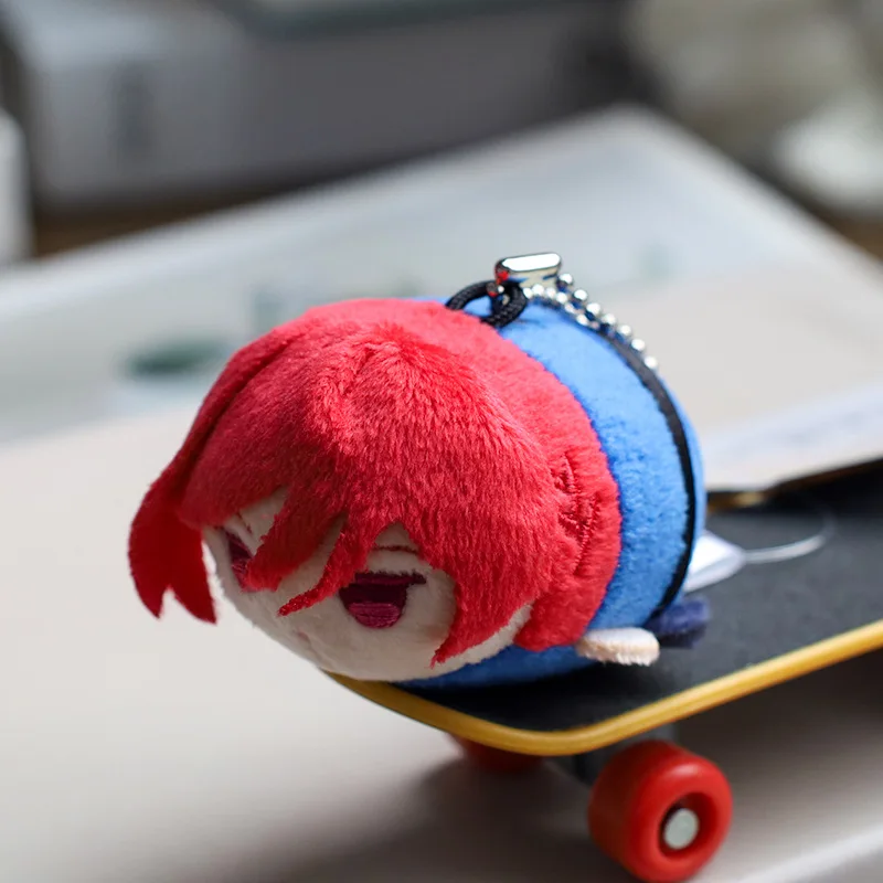 6cm Kawaii Blue Lock Mini Plush Toy Keychain Isagi Yoichi Chigiri Hyoma Rin Itoshi Bachira Meguru Prone Position Doll Kids Gifts