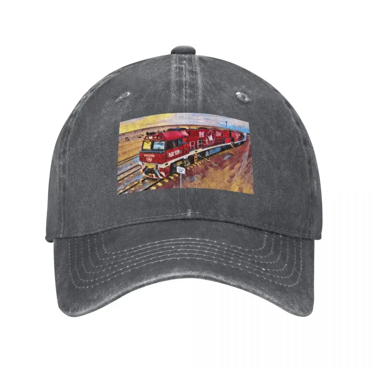 New The Ghan Train Australia Baseball Cap hard hat Streetwear Hat Luxury Brand Beach For Man Women's