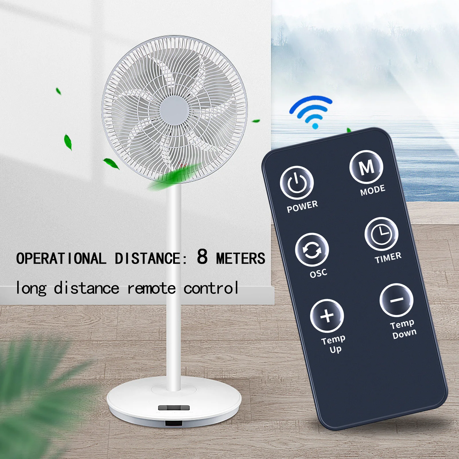 Nuovo telecomando per riscaldatori spaziali KNKA per uso interno