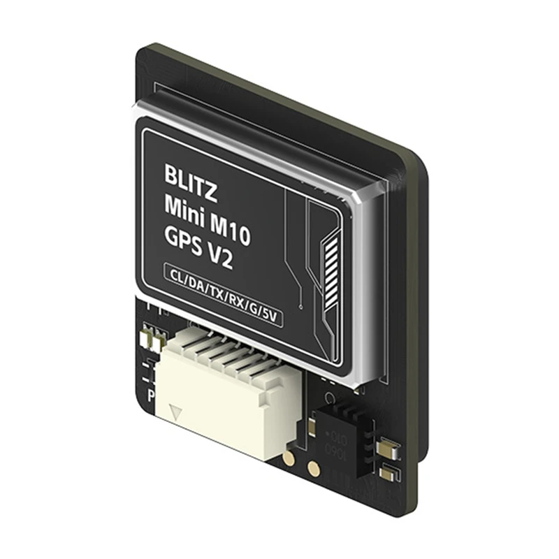 

W1K-xFor BLITZ M10 V2 Mini GPS Встроенный модуль компаса QMC5883L Встроенный TCXO Crystal и конденсатор Фарада для FPV