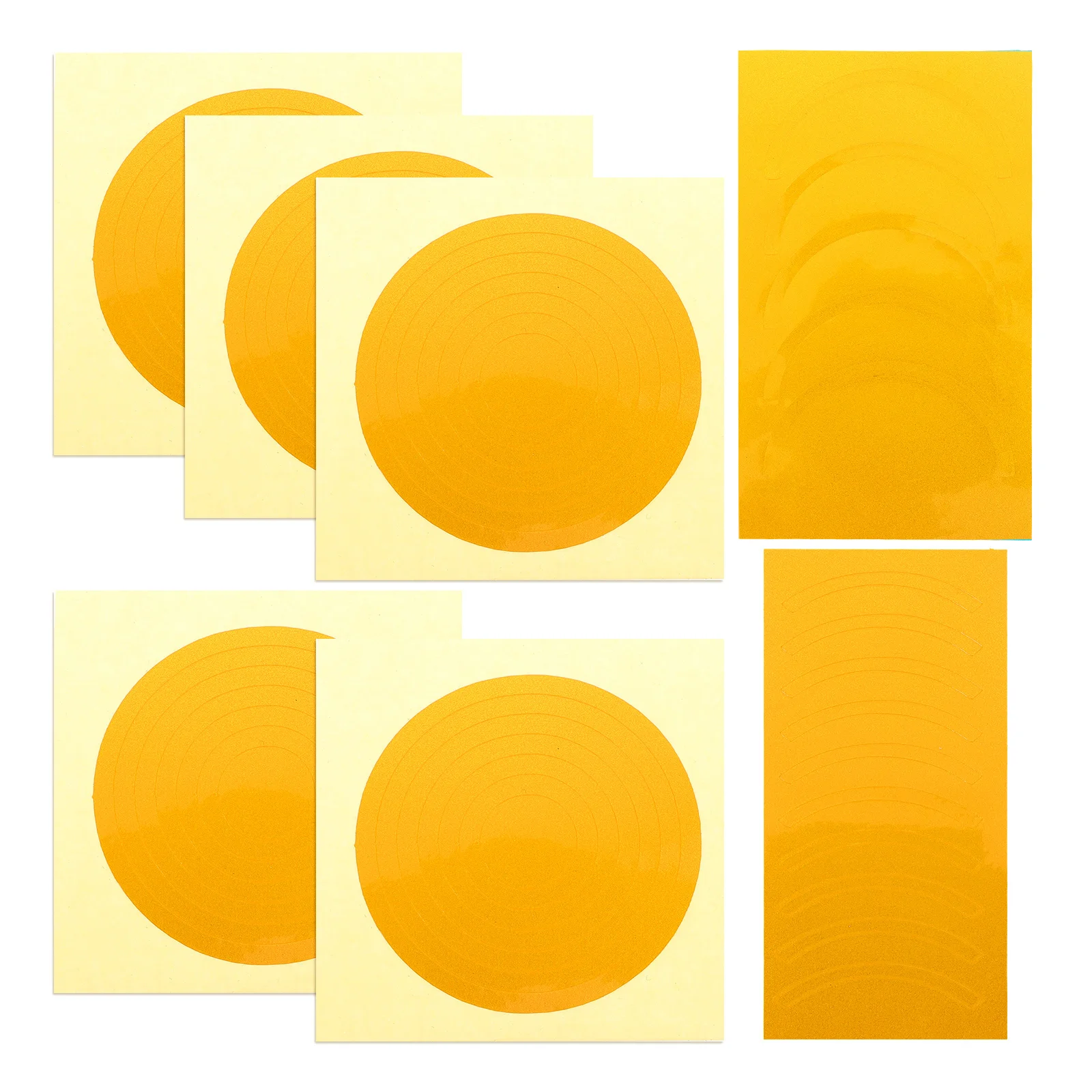 

Наклейка для манометра, индикационные этикетки, светоотражающая пленка, прочные круглые наклейки для легкого чтения, аксессуары для манометра