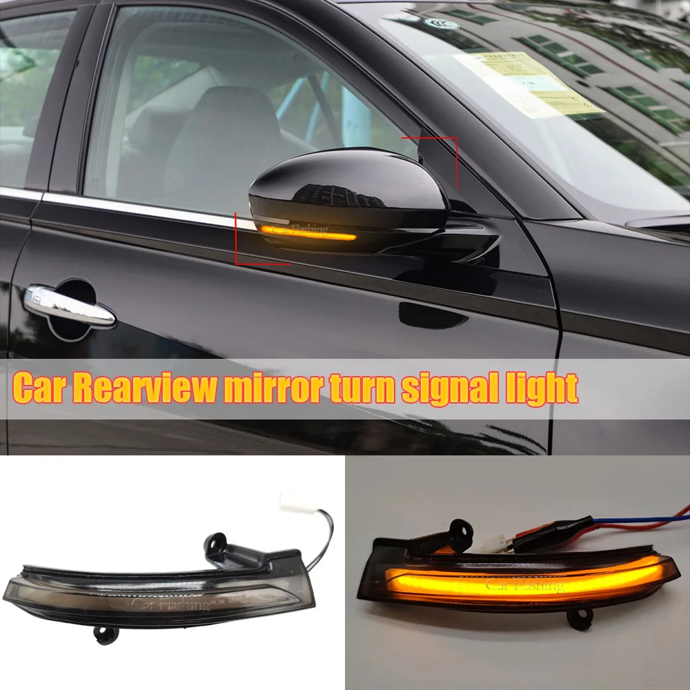 For Nissan 19-22 7th generation new Teana LED reversing mirror light strip, reflective mirror, flowing turn signal light