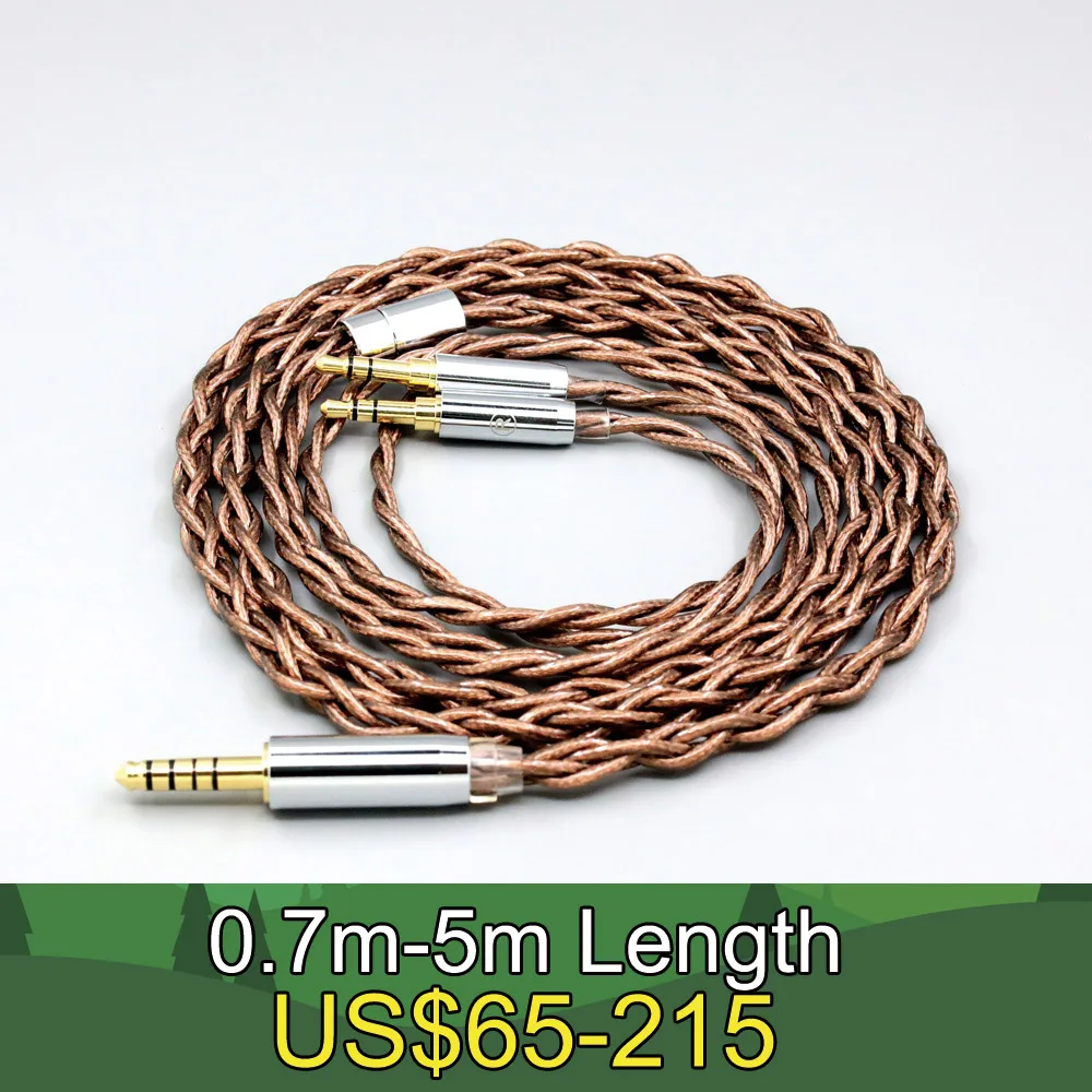 

99% 24k Gold 7n Pure Silver Graphene Shield Earphone Cable For Onkyo A800 Philips Fidelio X3 Kennerton Jord LN008534