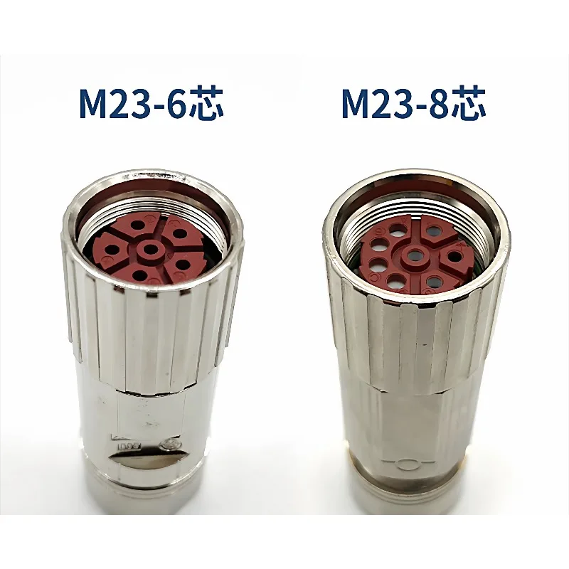 Connector compatible for Siemens S120 servo motor M23-8 core power cable connector 0CG10