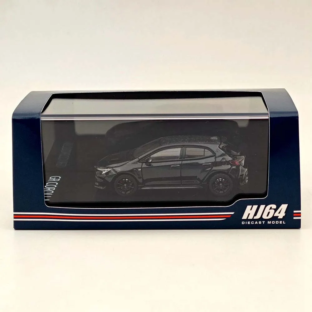 

Hobby Japan 1:64 for GR COROLLA RZ Precious Black Pearl HJ641067BK Diecast Models Car Collection Auto Toys Gift