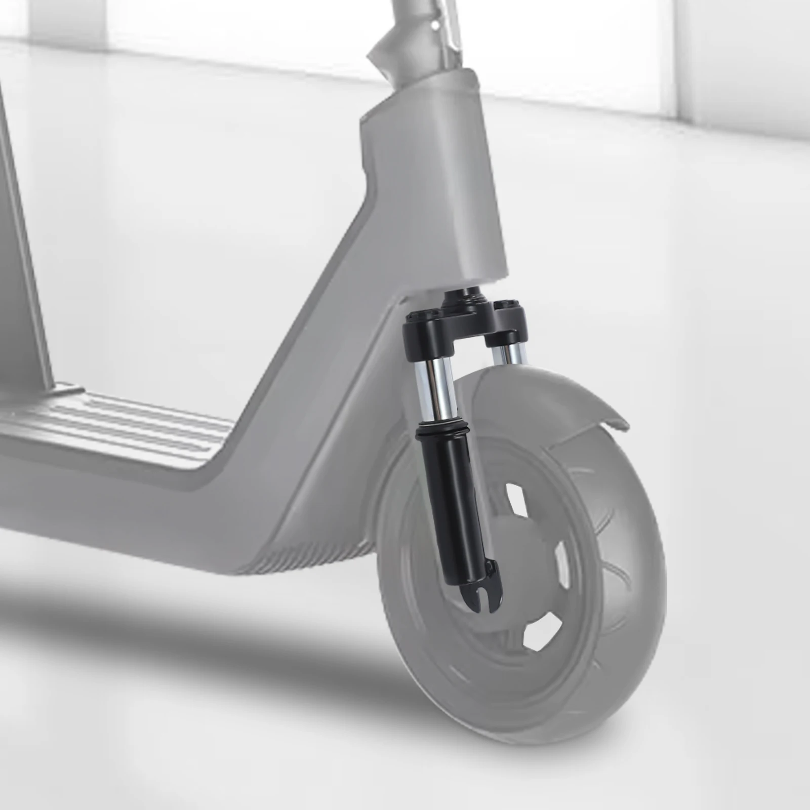 Zestaw amortyzatorów przedniego widelca 3 w 1 do Xiaomi M365/1S/Pro, zawieszenie ze stopu aluminium z podpórką i błotnikiem, ulepszenie hulajnogi