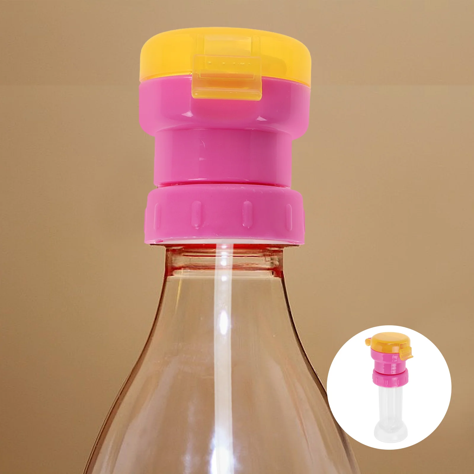 Portable Water Bottle Kids Waterbottle Toppers for Feeding No Spill Silicone Bottles