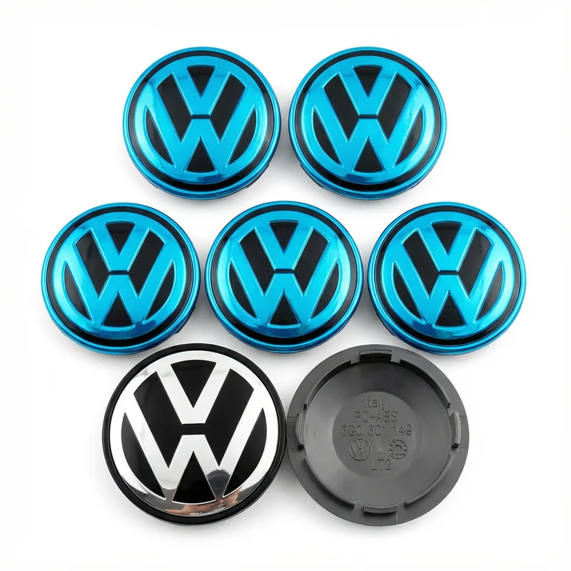 

Hub Caps 4pcs 55mm 56mm 65mm 70mm 76mm Car Wheel Center Caps Hubcap Cover For VW Volkswagen Jetta MK5 Golf Passat Styling 3B7601