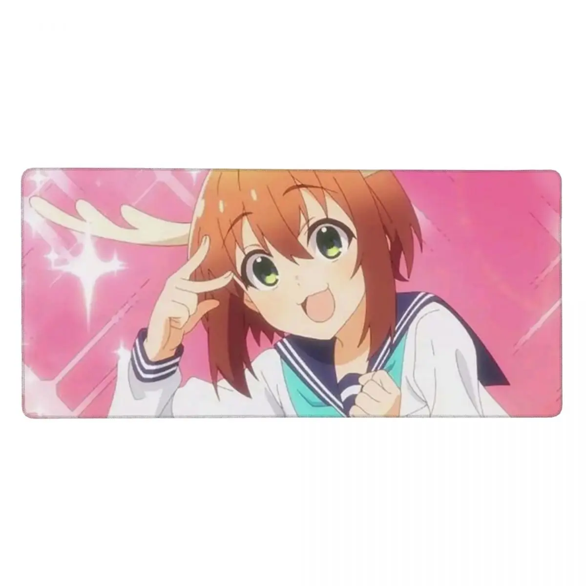 Anime My Deer Friend Nokotan Large Mouse Pad Computer Keyboard Mouse Mat Gamer PC Laptop Desk Mat Office Accessories Table Mats