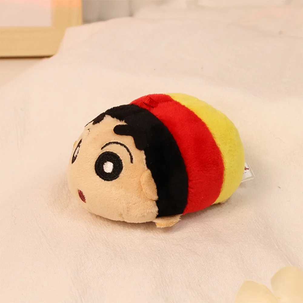 Uroczy pluszak Shin-chan z kredką, breloczek, seria Kawaii Transformation, pluszowe zabawki, zawieszka do torby, akcesoria dla dziewczynek, prezent urodzinowy