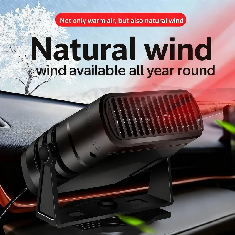 

Солнечный тепловентилятор 200 Вт - Портативная фотоэлектрическая система отопления 12В/24В для размораживания лобового стекла автомобиля и обогрева палаток/кемпингов