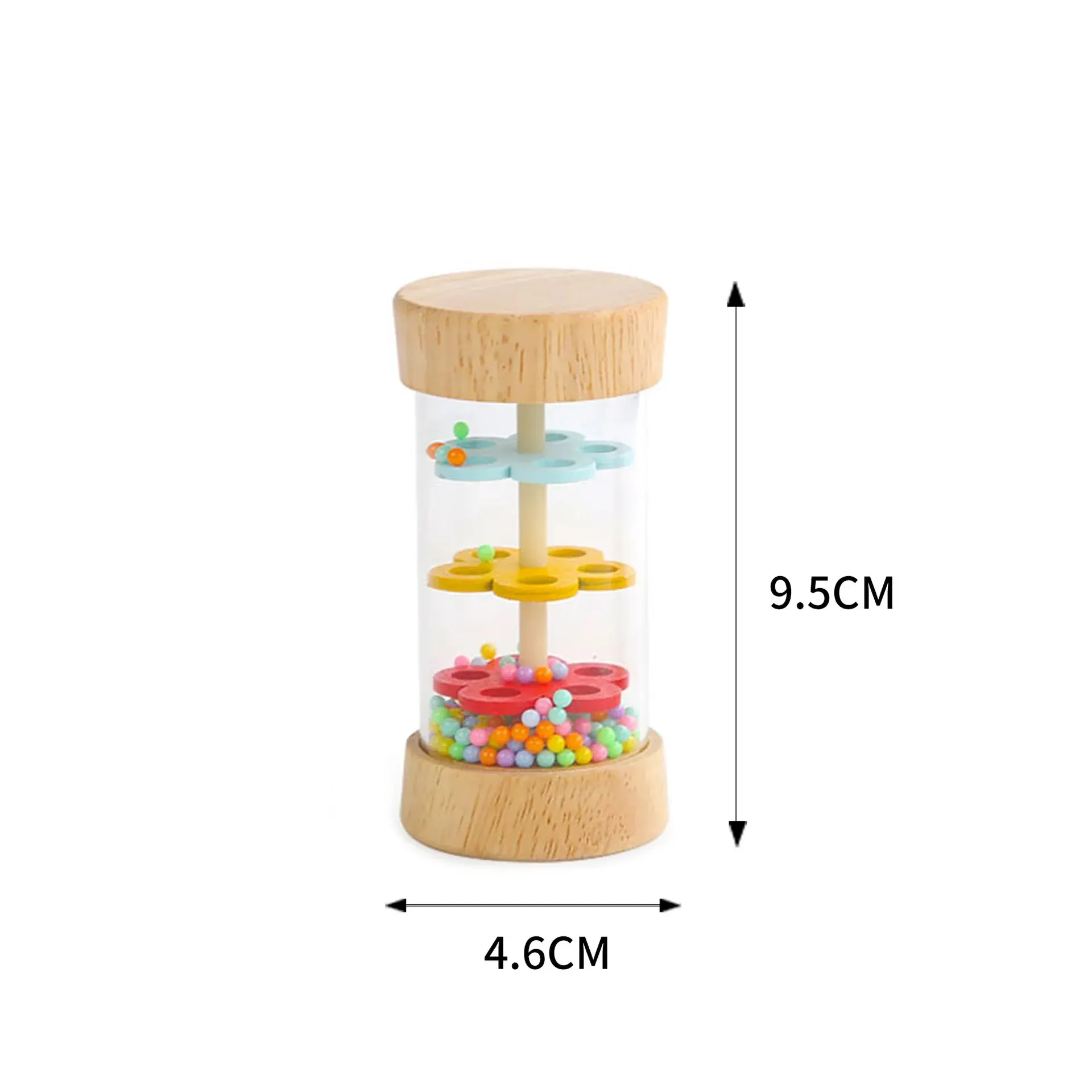 Cross-Border Orff Sound Tube Sound Tube Rain Sound Device Children\'s Music Enlightenment Percussion Instrument Sand Tube Wooden