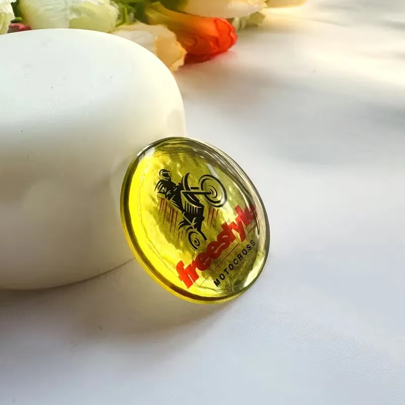 20/100 szt. personalizowanych naklejek z żywicy epoksydowej, naklejki z logo 3D, ręcznie robione naklejki do pakowania prezentów — zdjęcie produktu 5