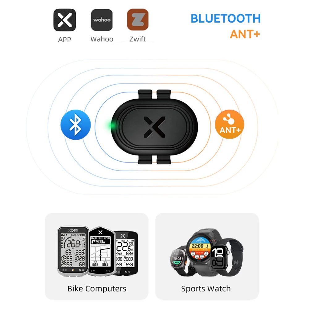 XOSS ARENA مستشعر إيقاع السرعة X2 مراقب معدل ضربات القلب للهاتف الدراجة GPS الكمبيوتر GARMIN Edge iGPSPORT BSC100s G3 G2 plus G +
