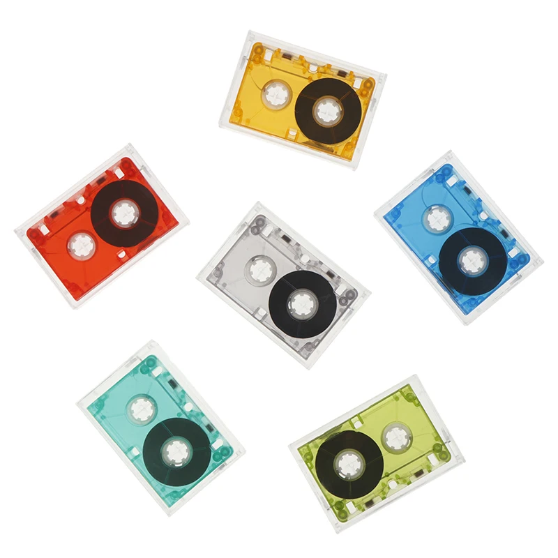 5*3,4 cm Standard-Kassetten-Blanko-Tape-Player leer 60 Minuten magnetische Audio-Tape-Aufnahme für Sprach musik aufnahmen