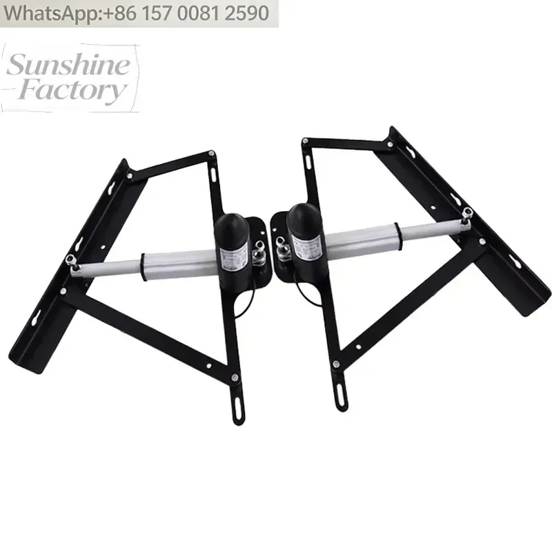 DACHENG DC-E1001B Electric Lift-Up System Double Beds Storage Hydraulic Bed Mechanism Steel Hinges Contemporary Living Room