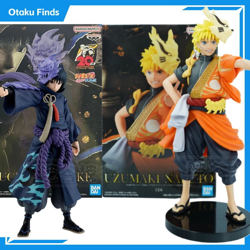 

[In Stock] 20th Anniversary Mask Naruto Sasuke Bandai Glasses Factory Naruto and BANPRESSTO Style Dress Series 20th Anniversary