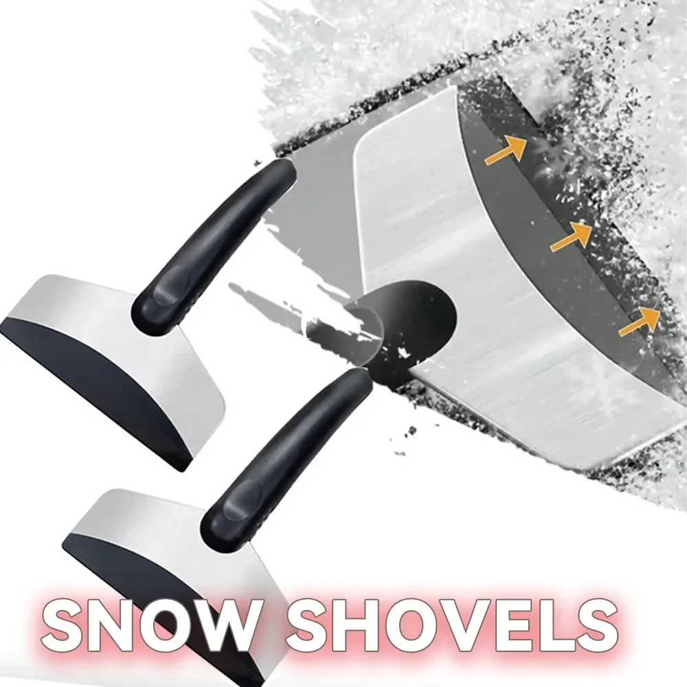 Snow Removal Scraper Dismantling Car Windshield for All Auto Parts Durable Car Snow Shovel Ice Shovel Window Cleaning Tool,