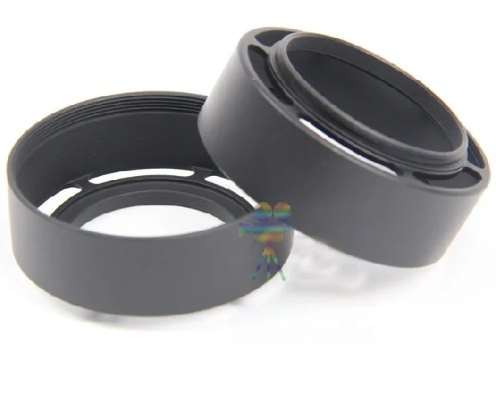 39 43 46 49 52 mm Metal Fotasy Camera Lens Hood Vented Shade for Leica Leitz Lens