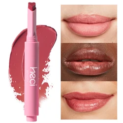 Super Juicy Hydrating&Plumping Heart Lip Gloss Balm Vegan Nourishing Lipstick Holographic High Shining Tinted click lip gloss pe