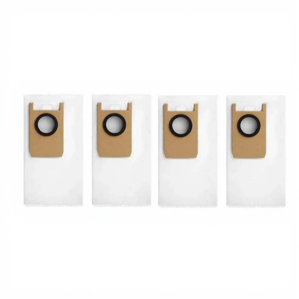 Roller Brush and Dust Bag Kit for Eufy S1 for Pro Robot Vacuum 1 for High Density Microfiber Roller + 4 Fine Particle Bags
