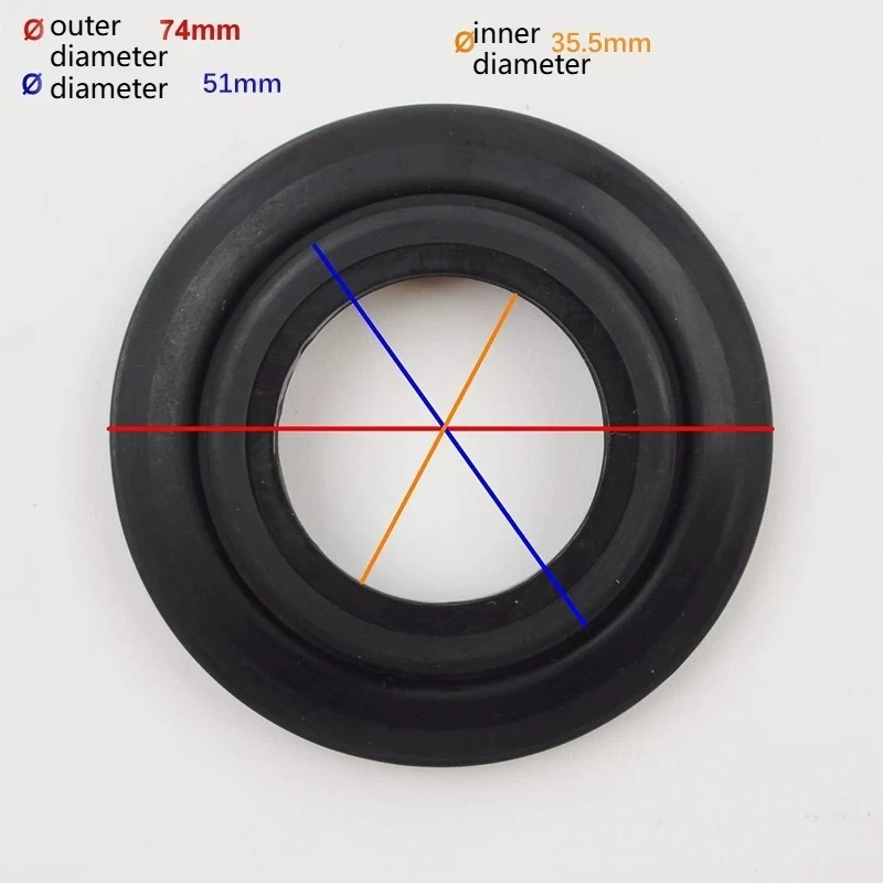 ماكينة القهوة ديلونجي ديلونجي ECO310/221/155 الأصلية تخمير رئيس حلقة لإحكام الإغلاق ملحقات مقاومة للفقاعات