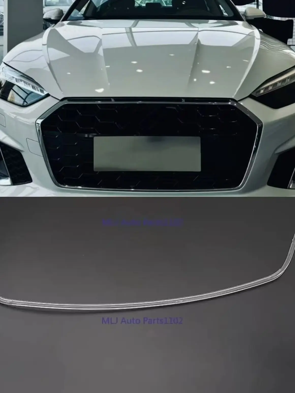 

New For Audi A5 2012-2016 Car DRL Headlight Light Guide Plate Daytime Running Light Tube Bar