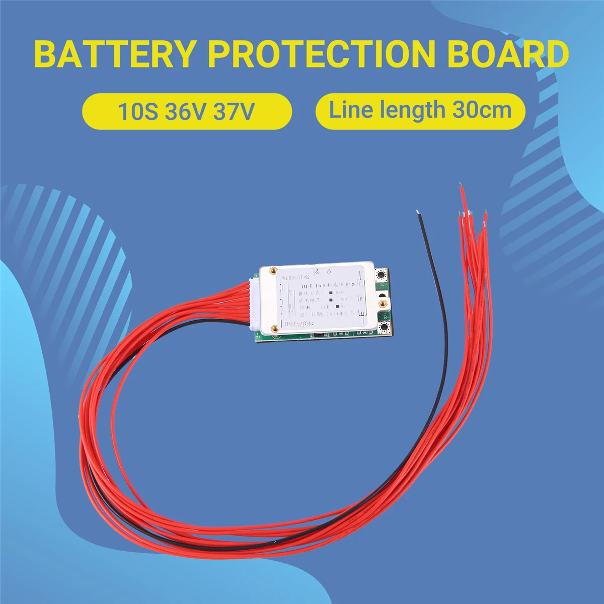 

【Окажите!】10S 36V 37V 15A Li-Ion Lipo Lithium Battery Pcb Pcm Power Protection Board