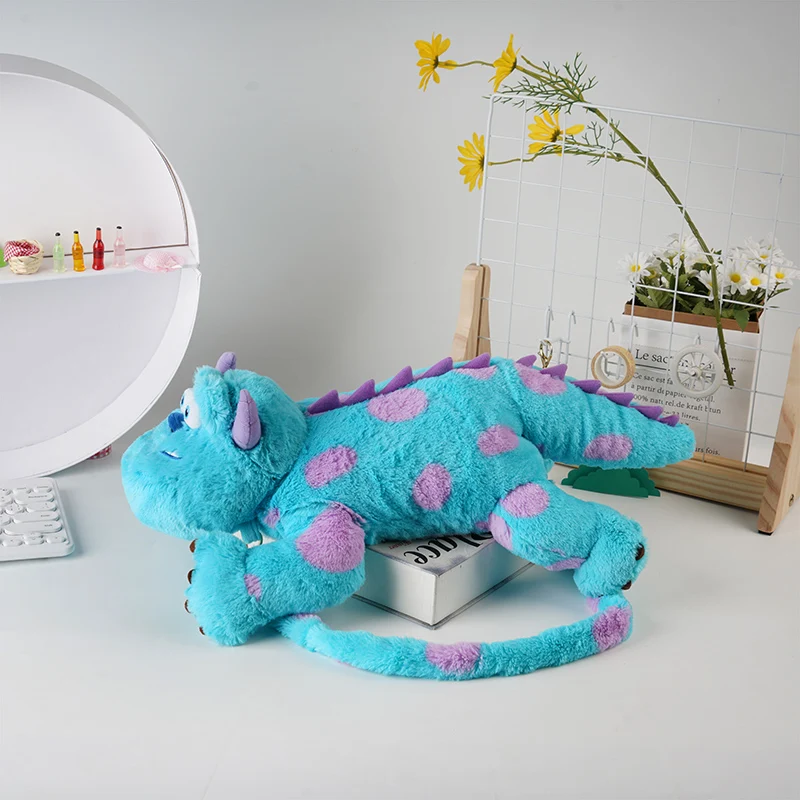 Potdemiel Disney Original Monster University Hairy Monster Sullivan Rucksack Geschenk für Freundin Geburtstag Cartoon Niedlicher Rucksack