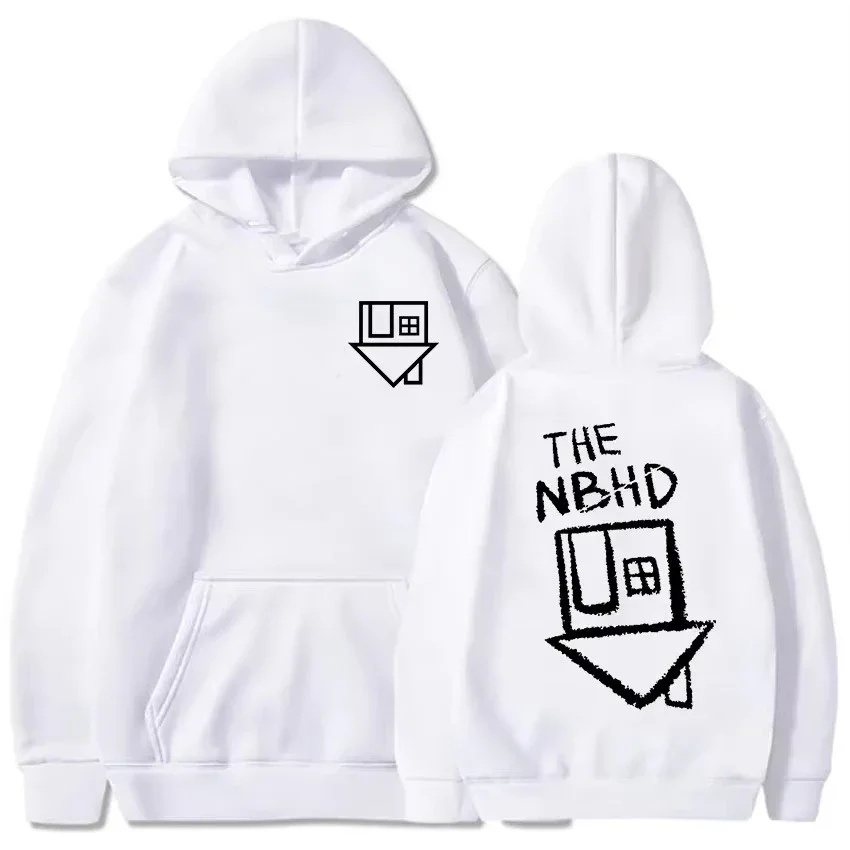 in 2025, men's hoodies neighborhood band printed hoodies and streetwear winter soft and comfortable sweatshirts will be combined