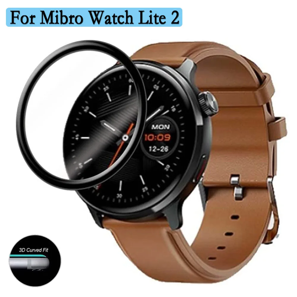 1/3/5pcs 3D Composite Protective Film For Mibro Watch Lite2 Watch Soft Clear Protective Film Full Screen Protector Not Glass