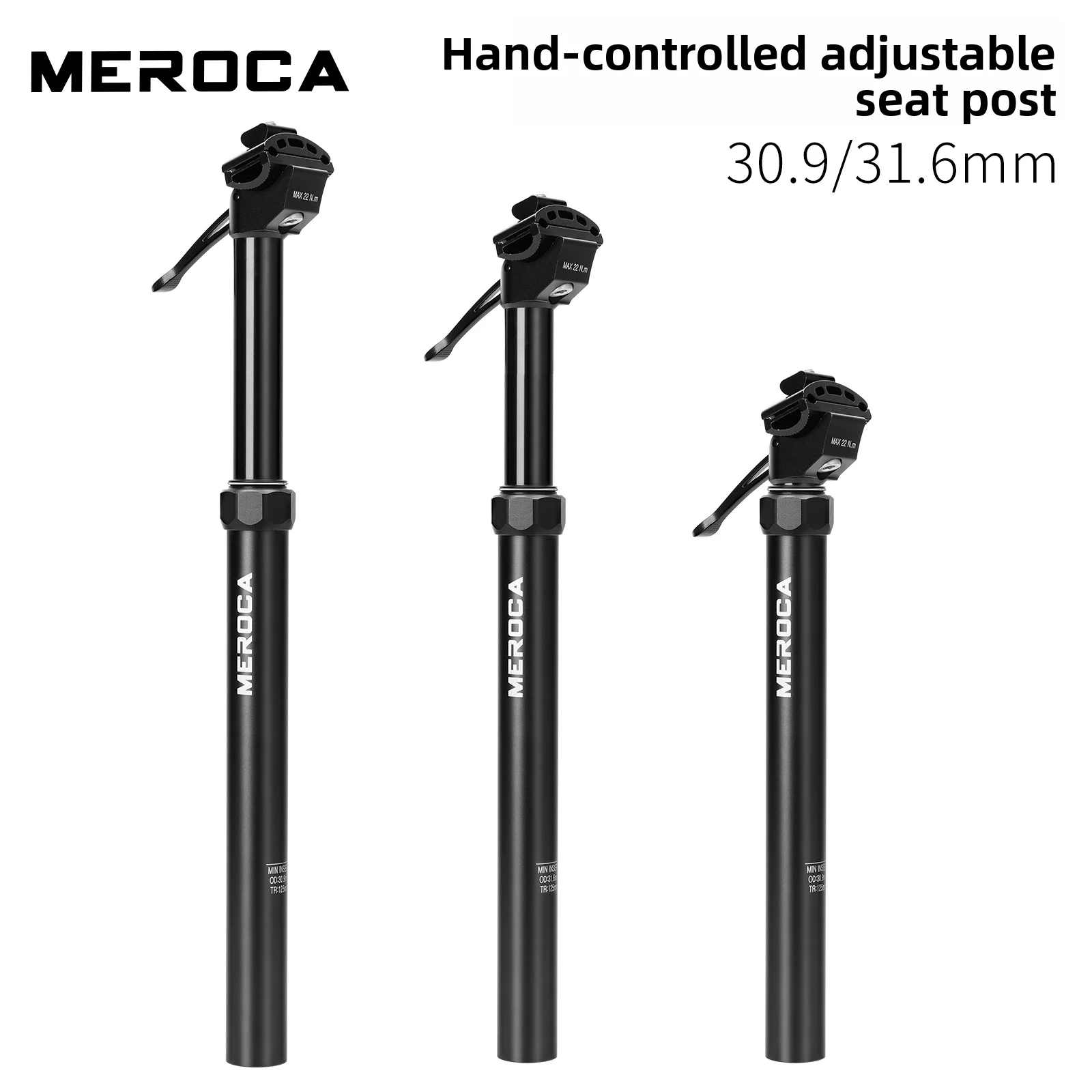 

Bicycle lifting seat tube, mountain rider controlled lifting suspension seat tube, aluminum alloy oil pressure 30.9/31.6mm