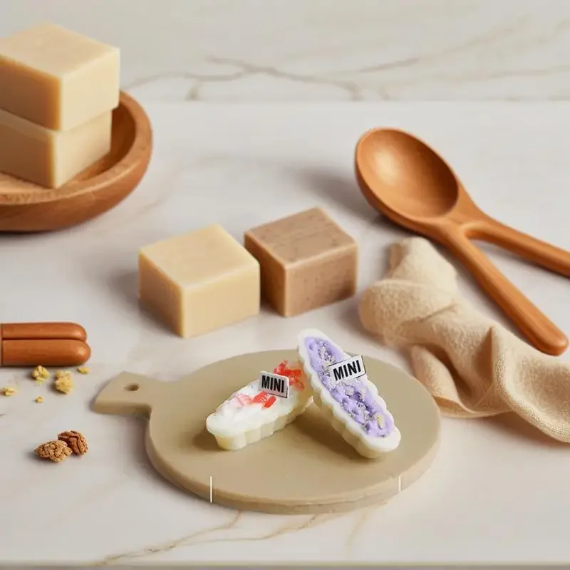 1-teiliges süßes Mini-Klebreisboot-Modell, Miniatur-Puppenhaus, Essen, Dessert, Dekoration, Puppenzubehör, Mädchenspielzeug