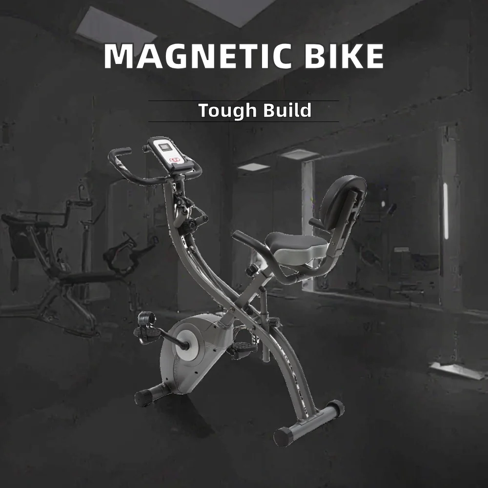 

Велотренажер для похудения 2026: магнитный, складной, стальной, для домашнего использования, с ЖК-дисплеем, для тренировок в помещении